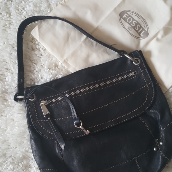 Fossil Handbags - Fossil Black Leather handbag